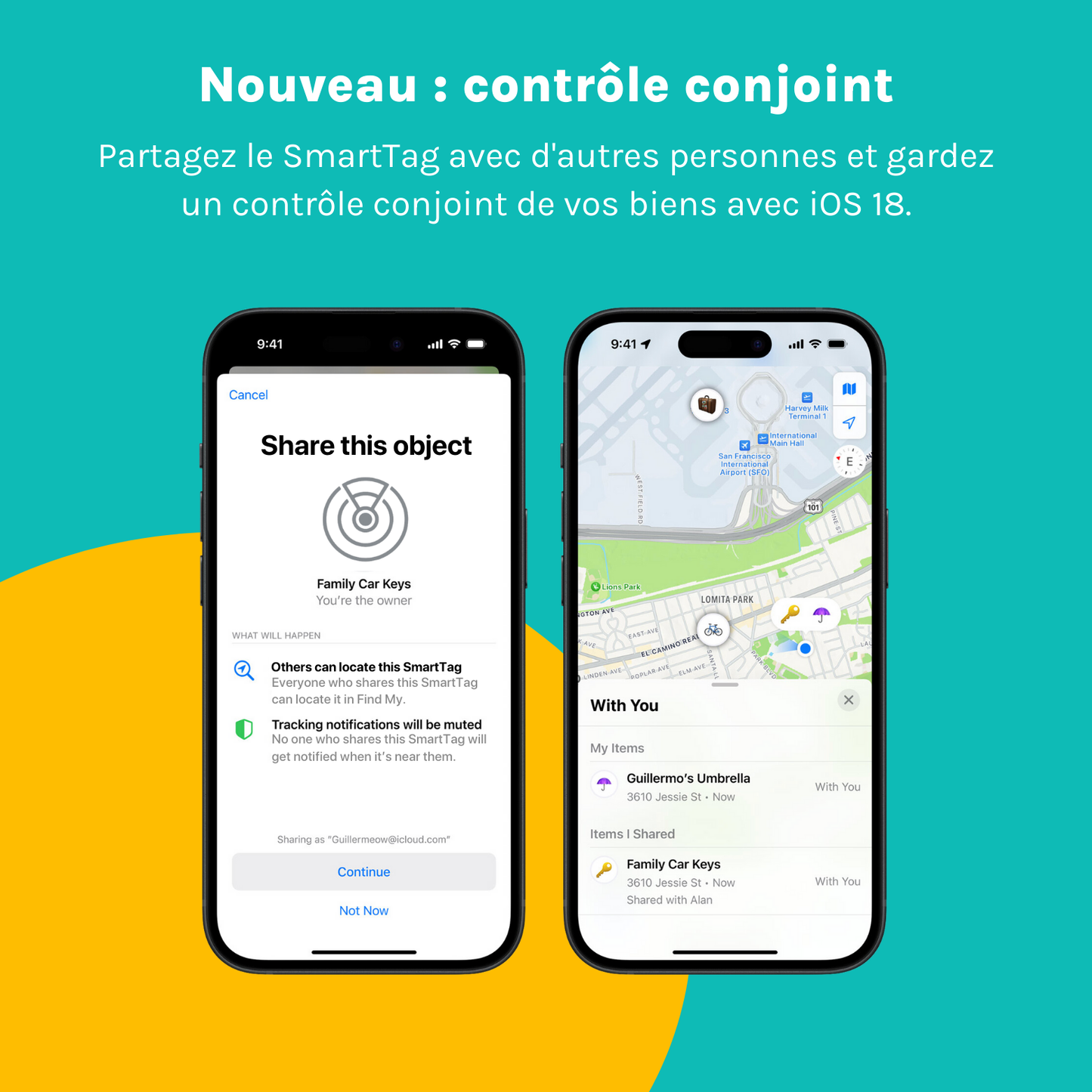 SmartTag Premium. L’alternative à l’AirTag (Pack de 4).