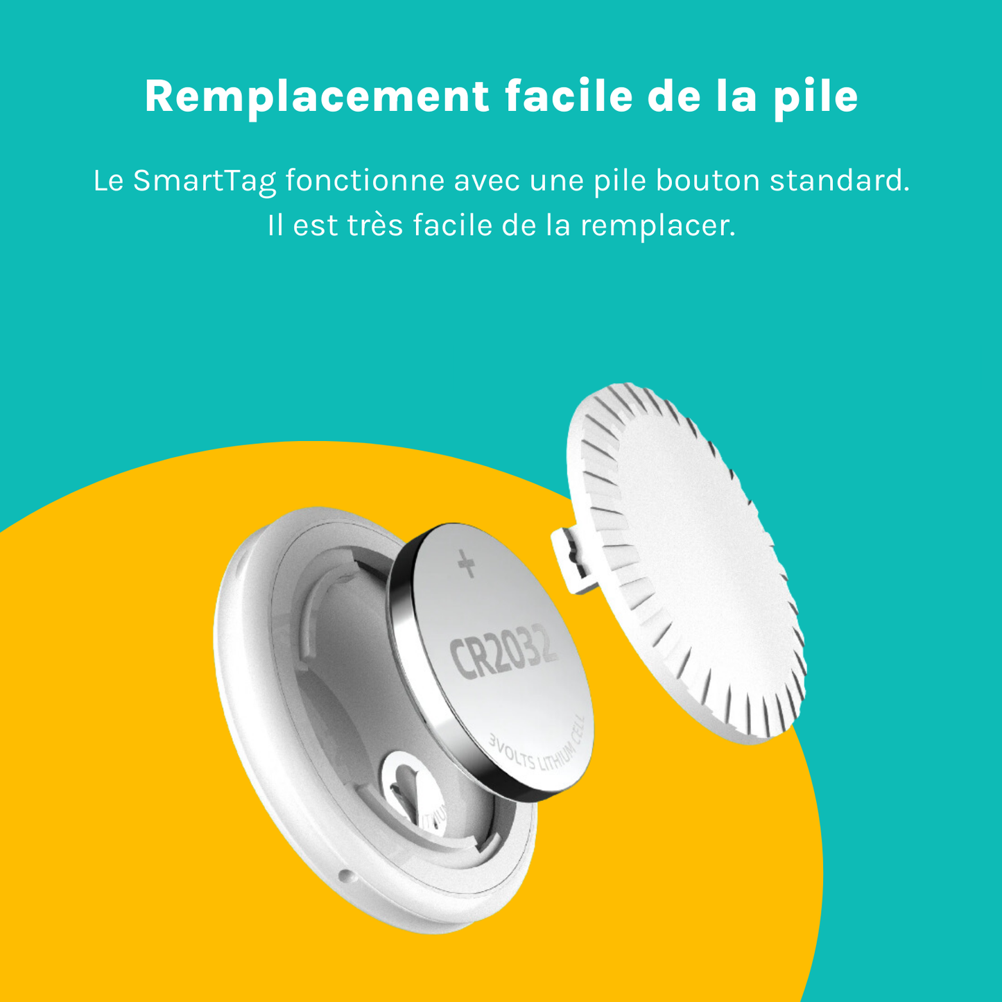 SmartTag Premium. L’alternative à l’AirTag (Pack de 4).